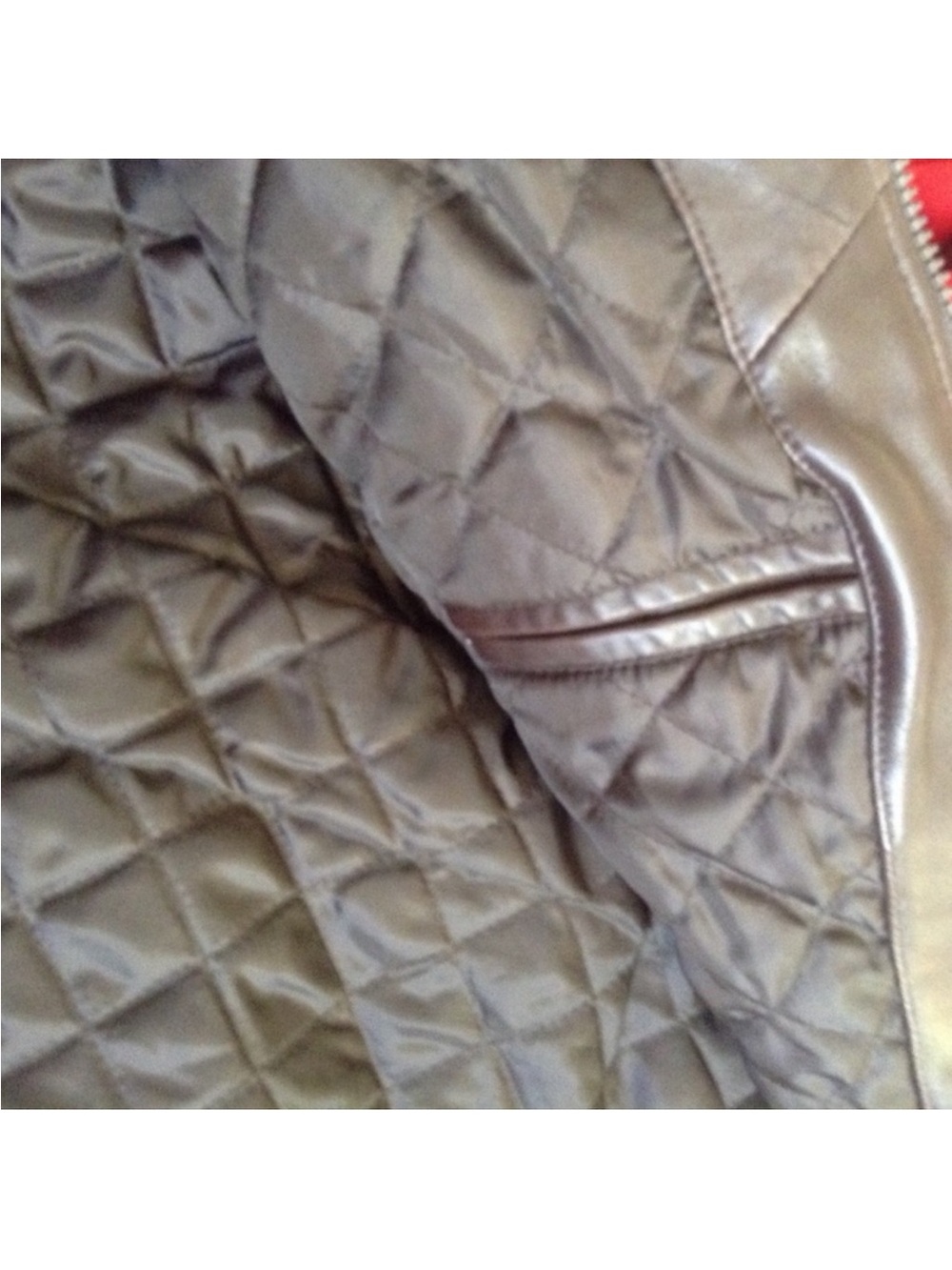 Claiborne Dark Brown Lambskin Leather Zip Bomber Jacket - Picture 8 of 13